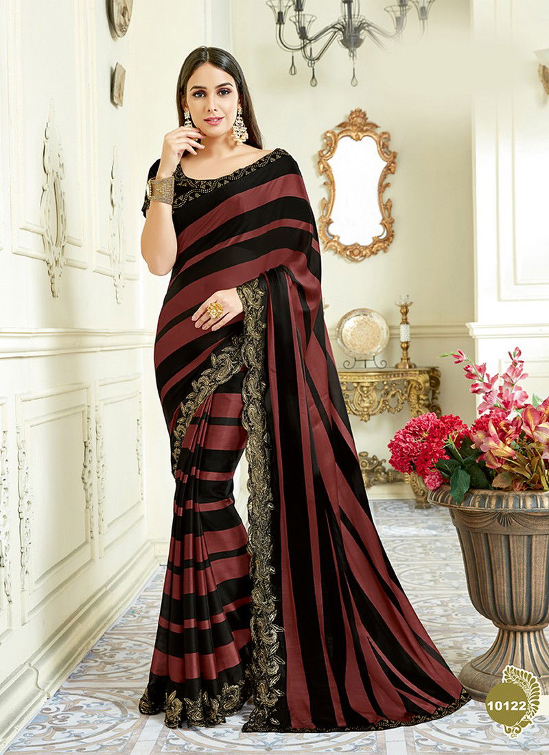 MAHOTSAV Tarana Latest Designer Fancy Wedding Wear Designer Thread Cord And Sequins Embroidery Work Heavy Saree Collection